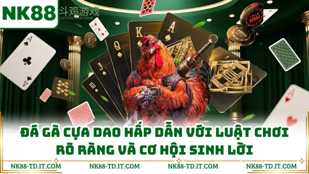 Đá Gà Cựa Dao Hấp Dẫn Với Luật Chơi Rõ Ràng Và Cơ Hội Sinh Lời
