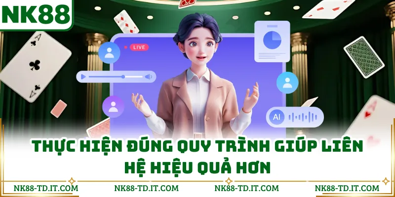 Thực Hiện Đúng Quy Trình Giúp Liên Hệ Hiệu Quả Hơn